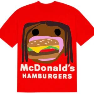 McDonalds Hamburgers Travis Scott T-Shirt