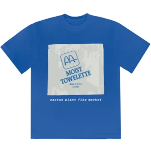 Stay fresh in style with the Moist Towelette Tee – quirky, comfy, and ready to clean up your look.